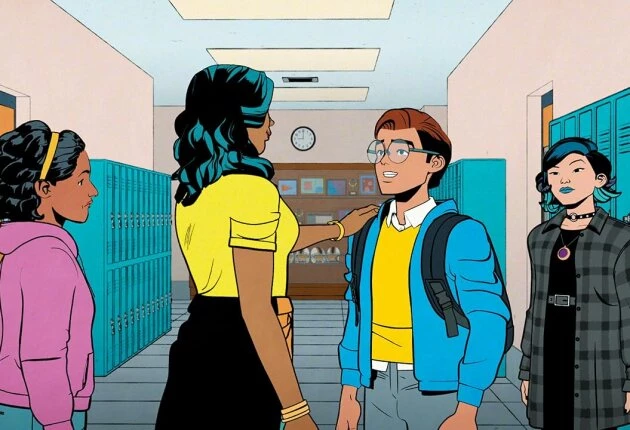 кадры из мультсериала про Человека-паука