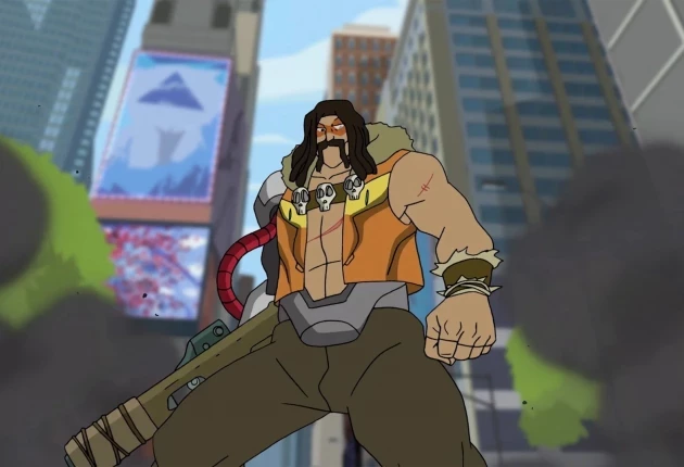 фото из 11 серии про Человека-паука