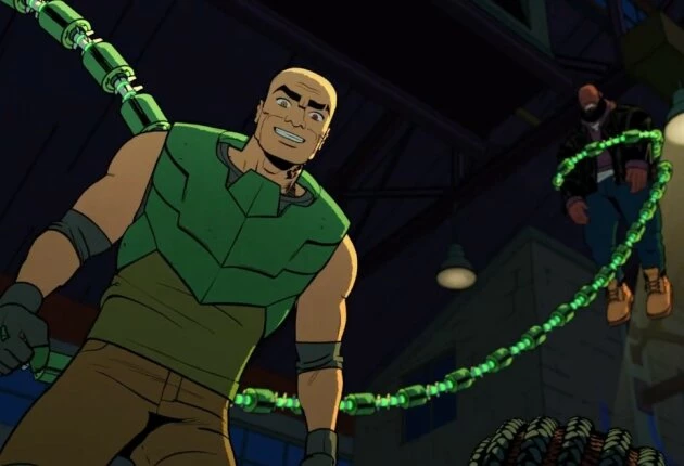 кадры из мультсериала про Человека-паука