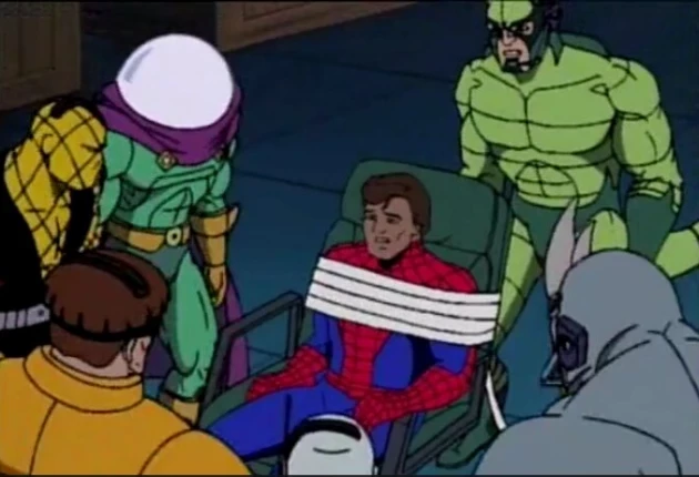 фото из 16 серии про Человека-паука