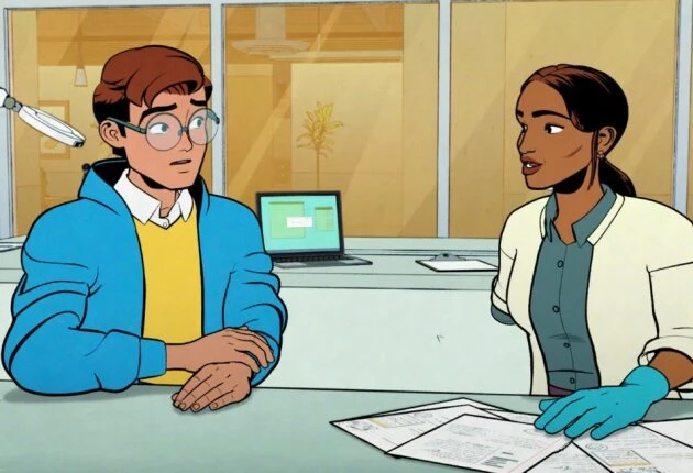 кадры из мультсериала про Человека-паука