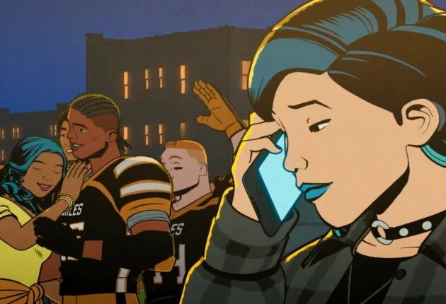 кадры из мультсериала про Человека-паука