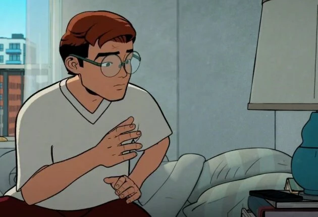 кадры из мультсериала про Человека-паука