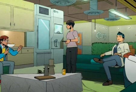 картинки из нового мультсериала про Человека-паука