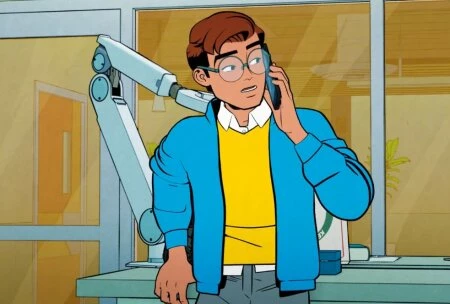 картинки из нового мультсериала про Человека-паука