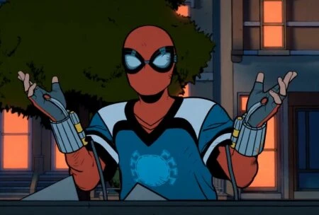 картинки из нового мультсериала про Человека-паука