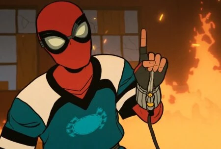 картинки из нового мультсериала про Человека-паука